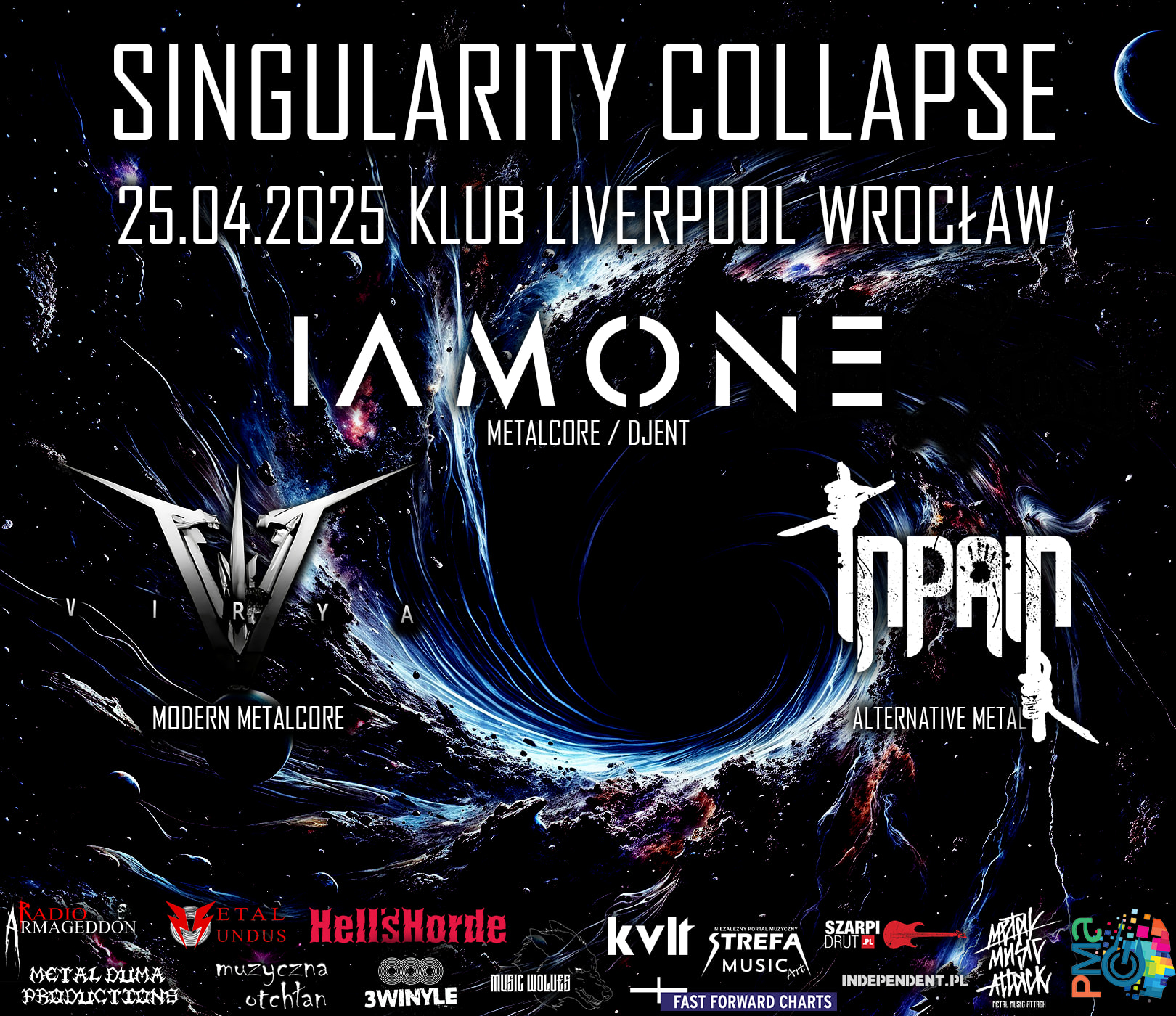 SINGULARITY COLLAPSE - IAMONE / VIRYA / INPAIN | Klub Liverpool ...